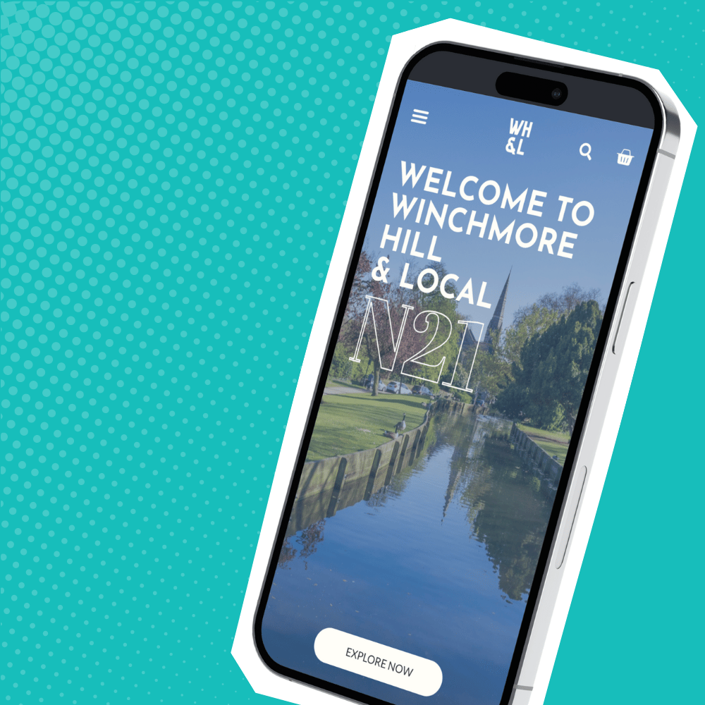 Winchmore Hill & Local homepage on iPhone mobile